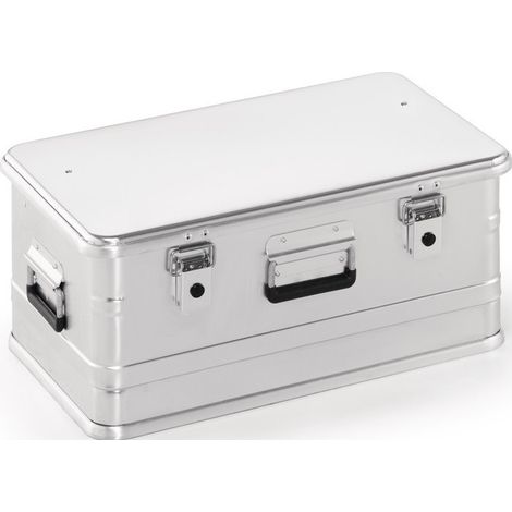 Caja  de  aluminio  con  cierres  de  palanca  plegables  con  orificios  L  582  x  A  385  x  H  262  mm  47  l  -  C47