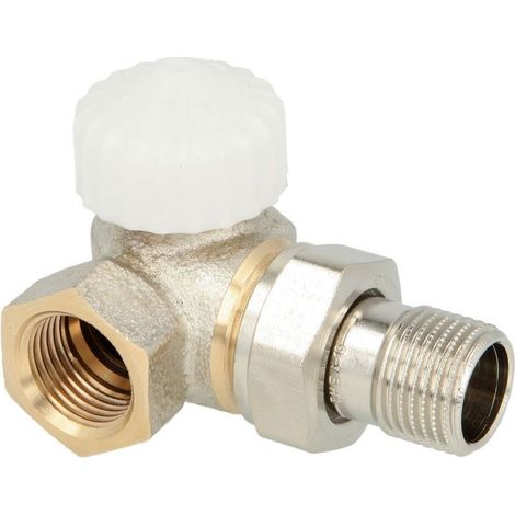 HEIMEIER Detentore termostatico V-exact II, angolo/sinistra, DN 15, 3713-02.000