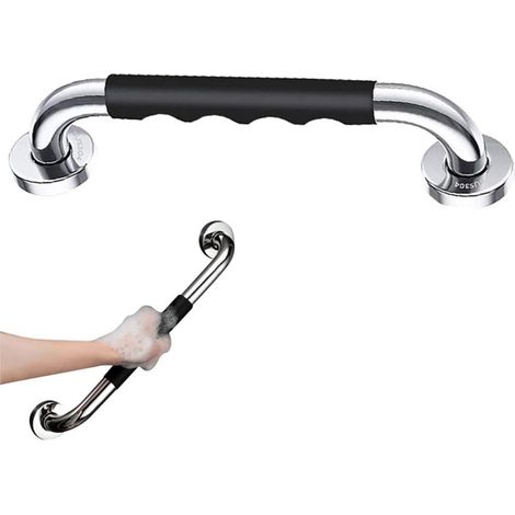 Rampes de baignoire, rampes de toilettes, adaptées aux toilettes, baignoire, salle de bain, rampes d'escalier 50 cm (1/5)