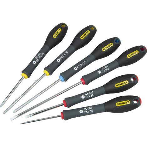 Stanley - Set di cacciaviti da 6 pezzi 0-65-492