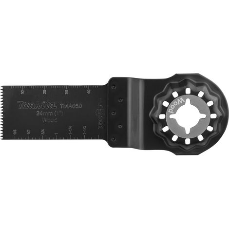 Makita B-64842 Lama Taglio Affondamento Starlock 24x50mm 18TPI HCS TMA050 Legno (1/6)
