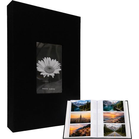 Album Photo Pochettes pour 300 Photos Albums(32.5×22.5×4.5cm) (1/5)