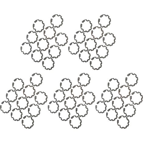Lot de 50 anneaux de retenue à pression, épaisseur 1,5 mm, diamètre extérieur 37,43 mm, diamètre intérieur 26,69 mm, pour arbre d'embrayage de compresseur de climatisation B5 (1/5)