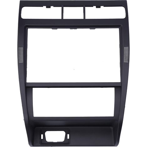 Console Double Din 1M, Garniture De Cadre De Panneau De Navigation GPS, Garniture De Navigation De Console Centrale De Voiture Couverture De Tableau De Bord Décor Intérieur (1/5)