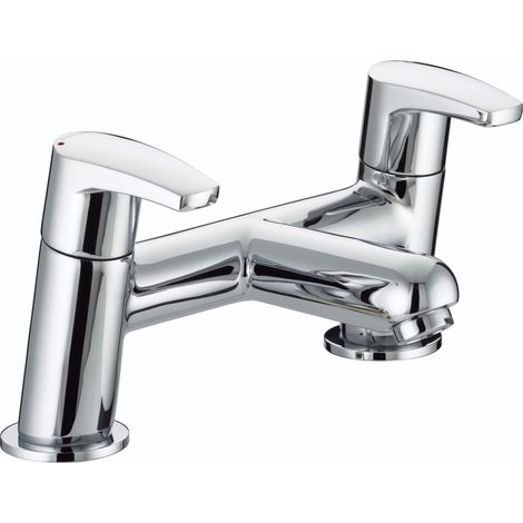 Bristan Orta BF Chrome Bath Filler Mixer Tap with Ceramic Discs OR BF C