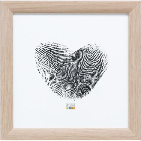 Cadre Photo Bois Chêne Naturel 13 x 13 cm (1/4)