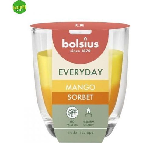 Candela vetro Everyday Bolsius Mango Sorbet