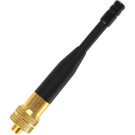 Antenne radio SMA femelle plaquée or courte pour talkie-walkie BF 666S BF 888S UV 5R TK 240 TK 250 TK 255 PX 777 (1/5)