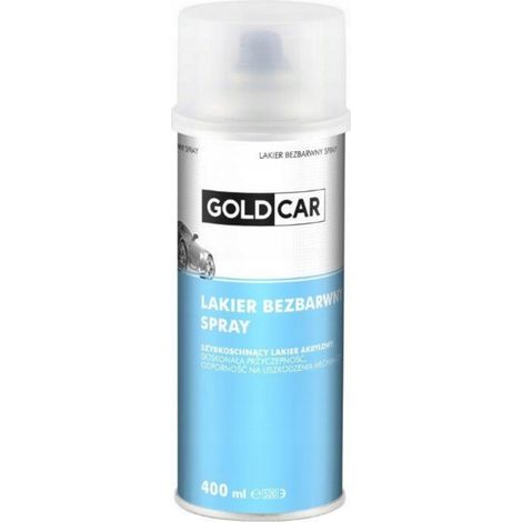 Laca acrílica en aerosol transparente Goldcar 400 ml (1/2)