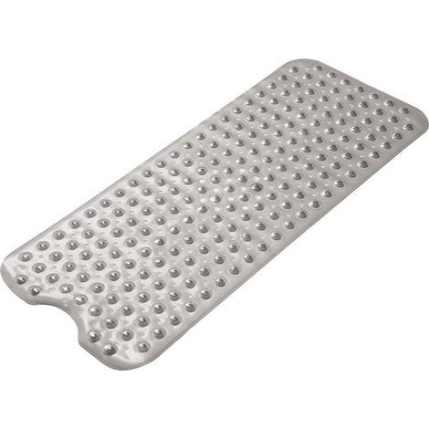 Rutschfeste Badematte, schimmelresistent, extra lang, antibakteriell, BPA-frei, latexfrei, phthalatfrei, maschinenwaschbar, ideal für Kinder (1/5)