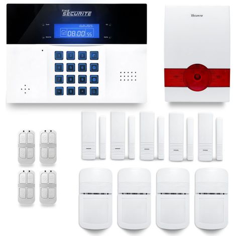 Alarme maison sans fil DNBi34 Compatible Box internet (1/4)