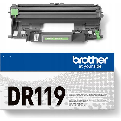 Brother DR119 Trommel schwarz (schwarz) für Brother 1 Stück. (1/5)