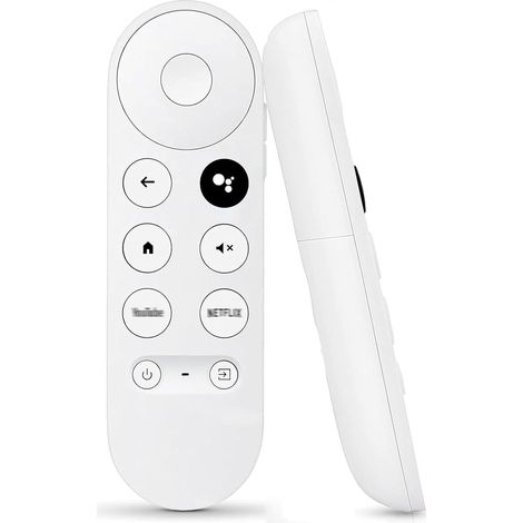 Télécommande Vocale pour G-oogle Chrome-cast, G9N9N pour Chrome-cast, pour G-oogle TV Streamer GA01409 GA01919 GA01920 GA01923 GA02463 GA02464 (Uniquement pour Snow Chrome-cast G-oogle) (1/5)