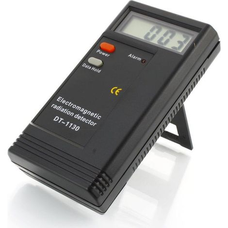 Detektor für elektromagnetische Strahlung, tragbarer Strahlungstester für elektromagnetische Felder, LCD-Strahlungsbewertung, für Heim-, Büro- und EMF-Inspektionen