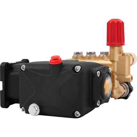 Mophorn Pompa per idropulitrice, 3700 PSI, 2,5 GPM, albero da 3/4", pistone orizzontale triplex, kit di sostituzione, compatibile con i modelli Simpson 40224-26