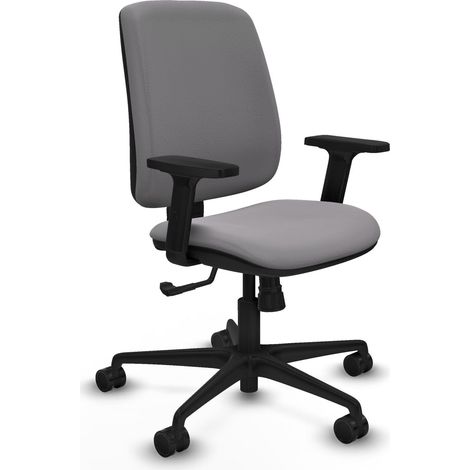 Sedia da ufficio piqueras y crespo Alares grigio similpelle (1/2)