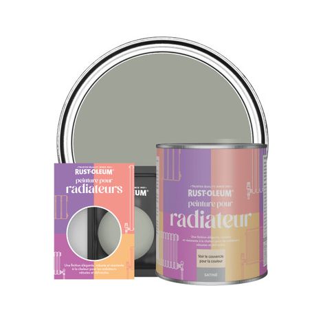 Peinture pour Radiateur, Finition Satinée - Feuille de Thé (1/3)