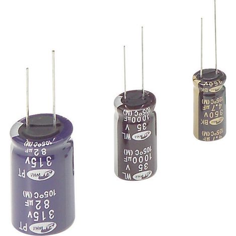 Samwha BL2G106M10020PA Elektrolyt-Kondensator radial bedrahtet  5 mm 10 µF 400 V 20 % (Ø x L) 10 mm