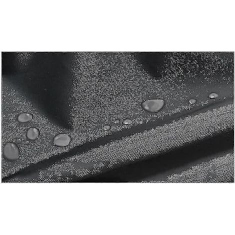 Housse de protection pour meubles de cuisine, 420D Oxford-tyg Kudde- et mobileöverdrag avec étiquette, pour assiettes, noir 122x39x55 cm 122X39X55cm