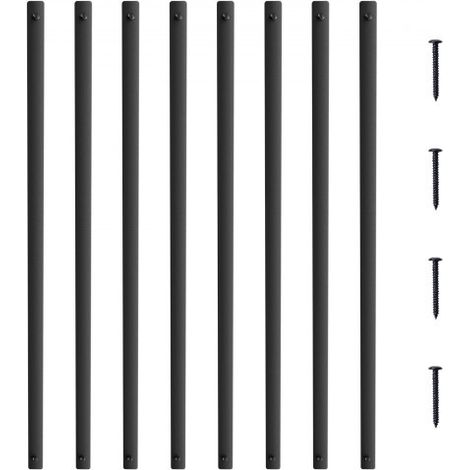 Balustre en métal pour escalier - 965 x 25 mm broche de rampe (1/5)