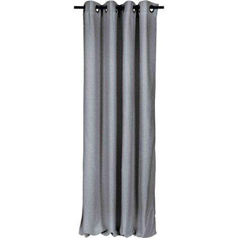 ESPRIT Cortina con ojales FUN - 1 unidad 140x250 cm, gris