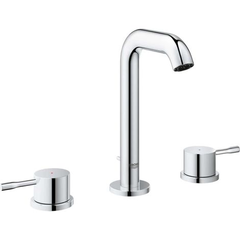 Grohe Essence - 3-Loch-Waschtischarmatur M, Chrom 20296001 (1/2)