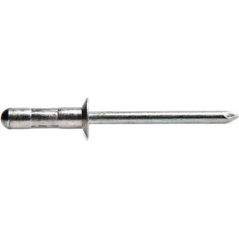 250 Rivets Aveugles Multiserrage Tête Fraisée 120° GOMULTI 4.8 x 17 mm - Aluminium/Acier - D-Work