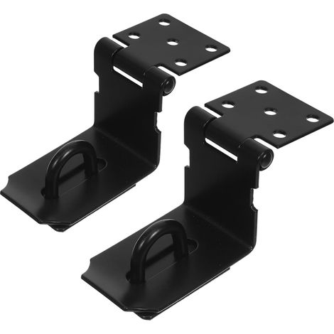 Amosfun Lot de 2 verrous sécurité à angle droit en acier (1/5)