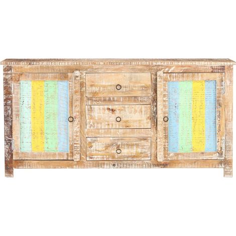 Maison Exclusive - Credenza 151x40x75 cm in Legno Grezzo di Acacia