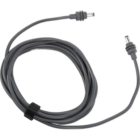 Câble alimentation DC satellite caoutchouc étanche rallonge remplacement usage intérieur extérieur 7 m/23 pi (1/5)