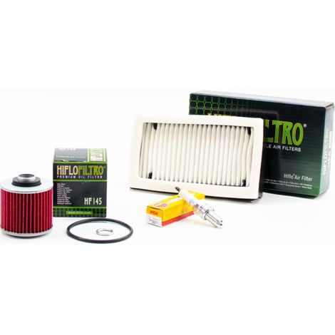 Kit Révision Filtres Bougies pour YAMAHA XT 600 E de 1991 à 1995 - Sans Huile