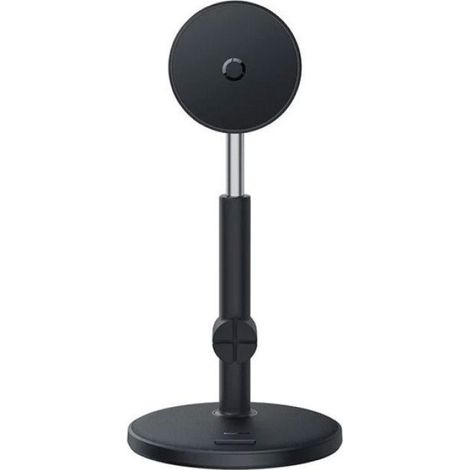 Support de Téléphone - Magnétique - Télescopique 165-197 mm - Pour Bureau - Noir - 1 Pièce (1/5)