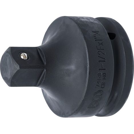 BGS Adattatore  per chiavi  a bussola  attacco  quadro  interno  38  mm (1-1/2")  attacco  quadro  esterno  25  mm (1")  -  7468 (1/3)