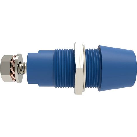 Schützinger DI SAB 9430 Ni / BL Presa di sicurezza montaggio in superficie dritto Blu 1 pz.