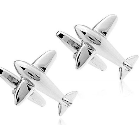 Boutons de manchette Plane - Acier 316L - 10 x 10 mm - Boutons de manchette Plane - Acier 316L - 10 x 10 mm (1/4)