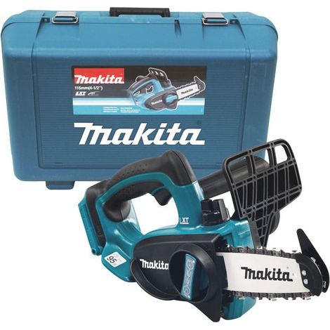 Makita – Élagueuse à batterie 18V – Guide de 11,5 cm pour branches jusqu'à 10 cm – Moteur Brushless – Faible niveau sonore 84,6 dB(A)