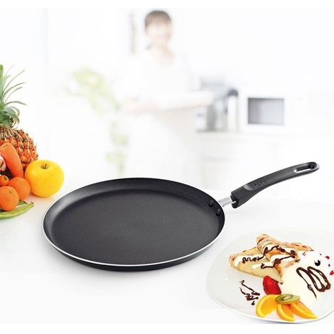 Crêpière En Aluminium Pressé 28cm Modèle Cp28tfi Kitchencook