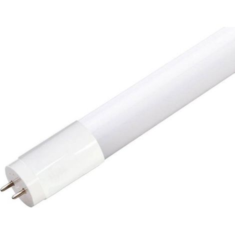 Tubo LED T8 SMD2835 Cristal - 10W - 60cm, Conexión un Lateral, Blanco neutro