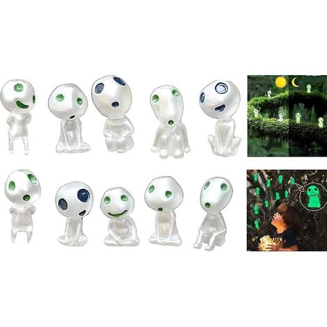 Lot de 10 figurines lumineuses d'elfes de l'arbre Mononoke (1/5)