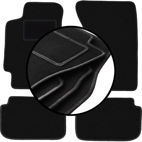 Juego de alfombrillas de terciopelo para: Subaru Impreza GC (sin salidas de aire traseras), familiar y sedán (1993-2001).