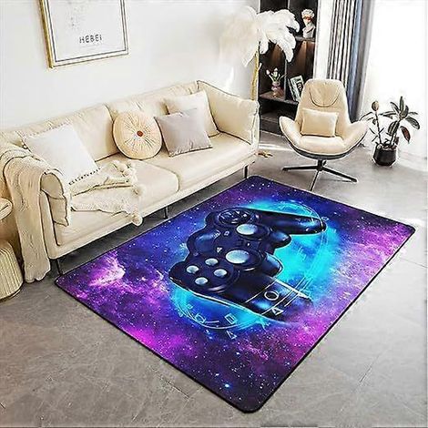 Tapis de jeu pour garçons, style gaming cool, tapis de chambre, déco chambre garçon, jeux vidéo, tapis de chambre ado style 3 (1/5)