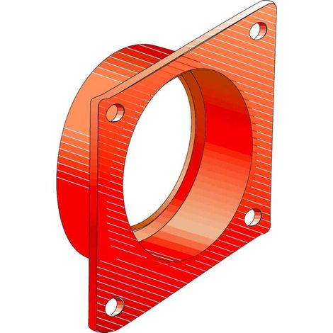"GUARNIZIONE RIDUZIONE/CURVA TUBI PER """"GAZELLE EVO"""" Ø35 mm"