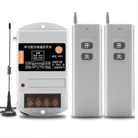 Commande à distance du moteur de pompe à eau monophasée 220 V commande sans fil intelligente du pulvérisateur (1/5)