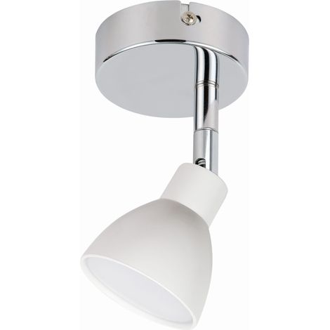 Applique Candellux Roy 91-67524 cromo/bianco LED 5W