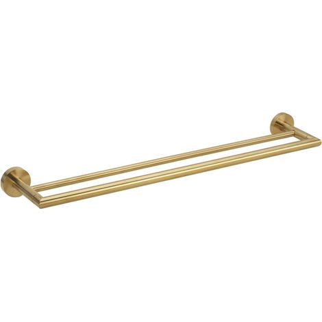 Sapho X-Round - Toallero, longitud 7 cm, oro XR401GB (1/2)