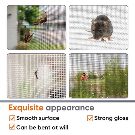 Stainless steel wire mesh 30 x 120 cm, stainless steel grill, fine mesh, anti-rodent mesh, prevents mice, insects, snakes - stainless steel mesh