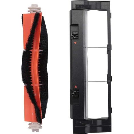 Couvercle De Brosse Principale Pour Aspirateur Robot Rechange Accessoires Nettoyage 2 Pièces (1/4)