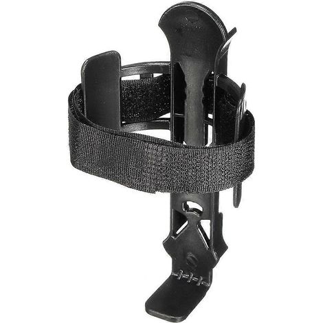 Support de gourde vélo réglable, porte-bidon ajustable, fixation cadre robuste, compatible VTT et route, étau rotatif universel, accessoire cyclisme pratique, noir. (1/5)