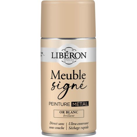 Peinture meuble LIBERON Or blanc brillant 300 ML (1/2)