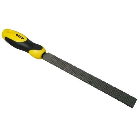 Escofina plana STANLEY con agujero grande 200 mm - 0-22-465